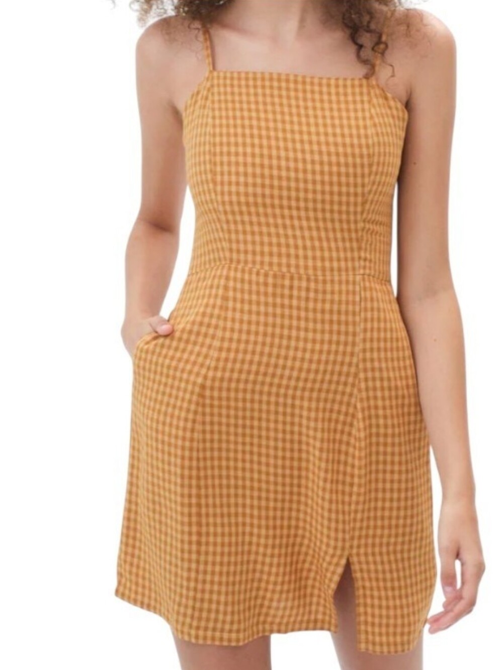 Aeropostale Gingham Slim Mini Dress